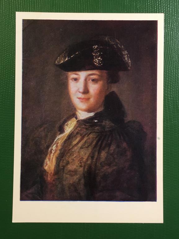 Ф. Рокотов. Портрет неизвестного в треуголке. 1979 г.