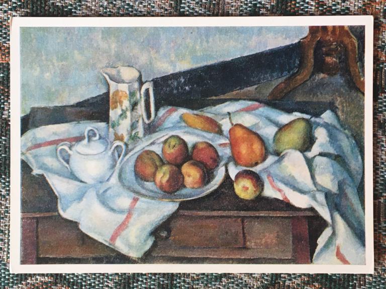 Поль Сезанн. Персики и груши. 1970 г.