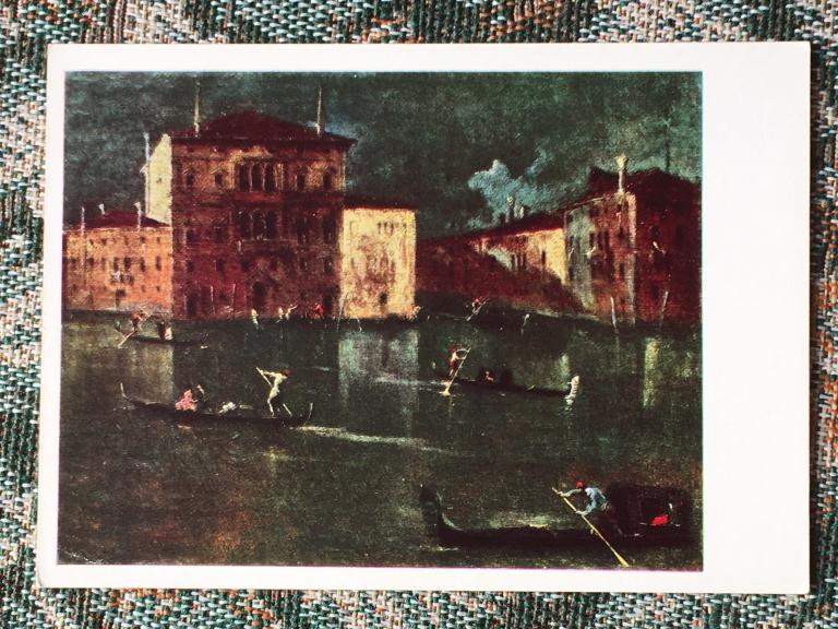 Франческо Гварди. Канал в Венеции. 1966 г.