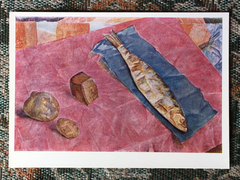 К.С. Петров-Водкин. Селедка. 1968 г.