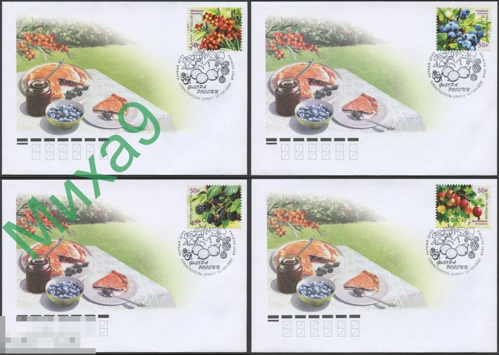 2021 КПД Флора России Ягоды СГ Севастополь Крым 