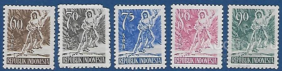 Индонезия. 1953. Мифология Индонезии. Чистая.