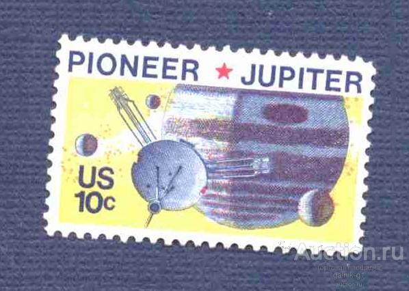 США     гашеная    космос    №  4493