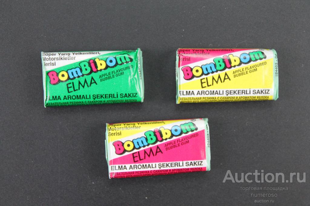 Жевательная резинка Bombibom - комплект — покупайте на Auction.ru по ...