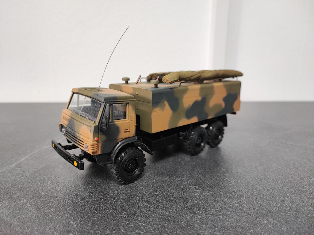 КАМАЗ, камуфляж, ручная работа 1:43, редкая, военная, раритет, RAR