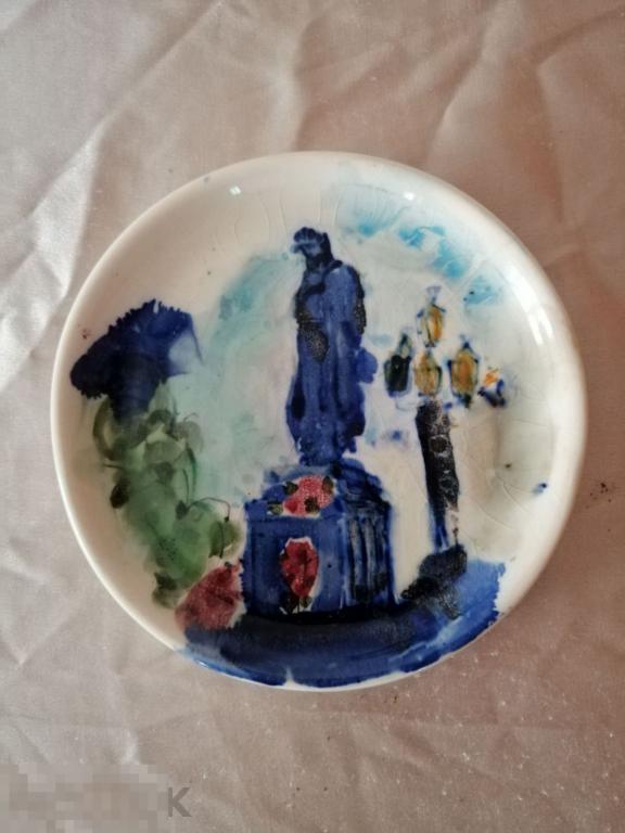 Артамонова Панно настенное Пушкин. Ручная роспись. Авторская монограмма