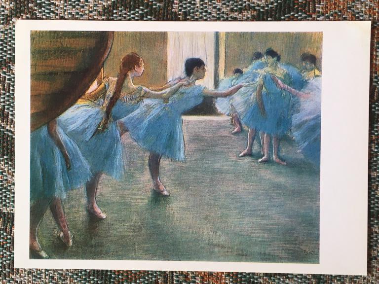 Эдгар Дега.Танцовщицы на репетиции. 1988 г.