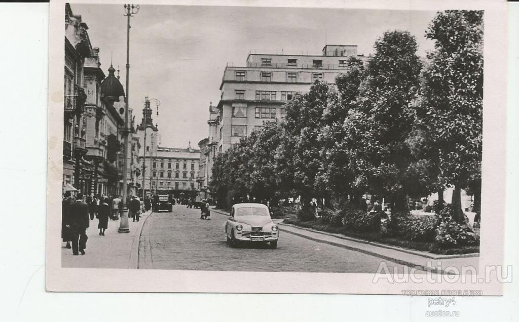 22297.Львов. Проспект им. Т.Г.Шевченко.