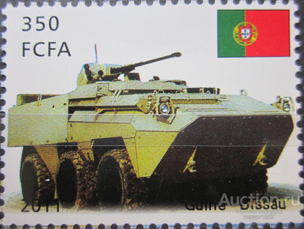 Гвинея-Биссау 2011 - бронетехника "PANDUR-II" (Португалия)