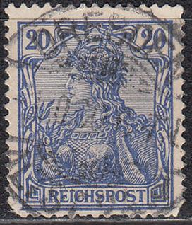 1900 Германия Рейх Стандарт № 57 гаш 0.80 евро