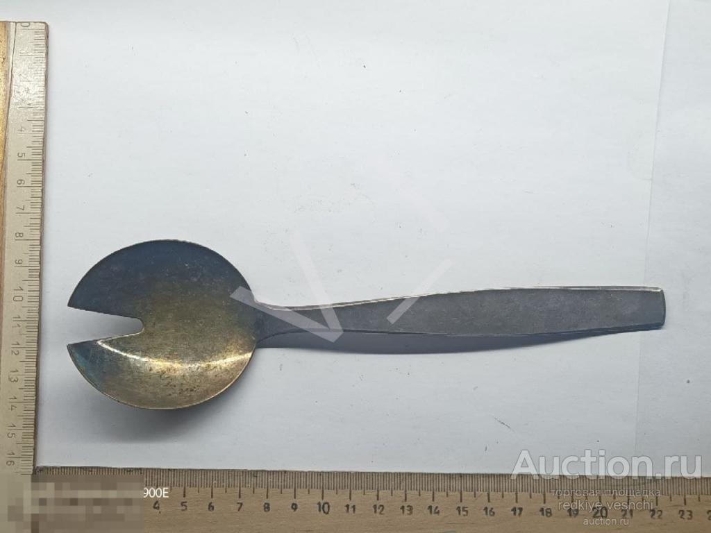 * Ложка салатная сервировочная Таллин J6met МНЦ КмельхЖГ№1 