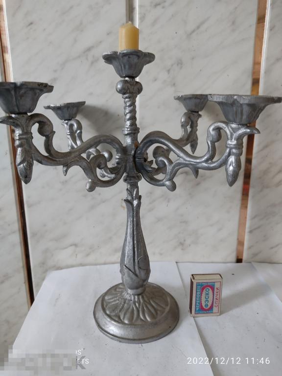 Подсвечник &quot;Кострома&quot;.5 свечей. СССР. Советский винтаж. Литье. Есть разные (2) 