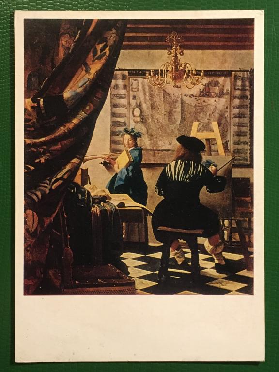 Вермеер Дельфтский. Мастерская художника. 1973 г.