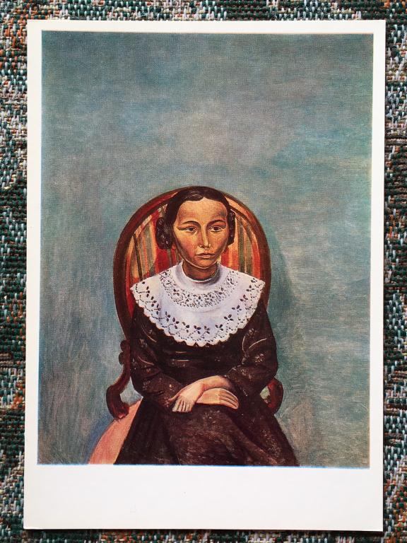 Андре Дерен. Портрет девушки в черном. 1981 г.