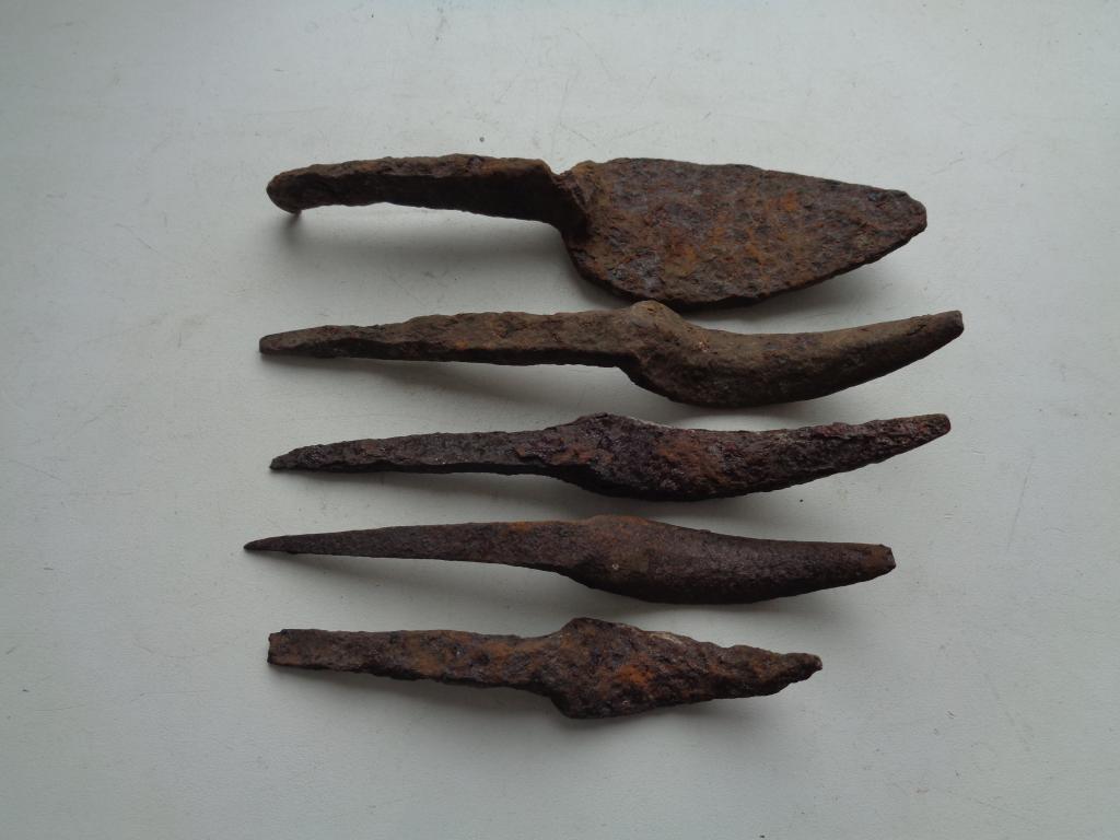 Кочедык-инструмент для плетения лаптей 5 шт.-одним лотом..