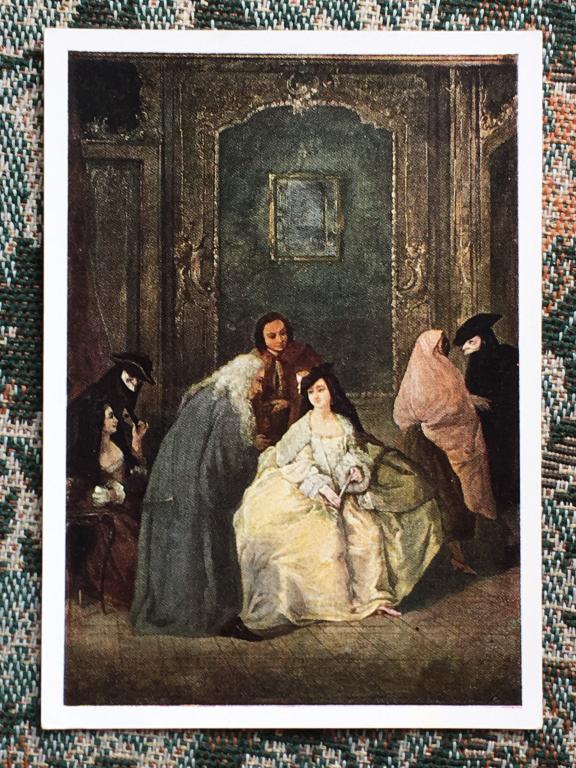 П .Лонги. Сцена в передней игорного дома. 1963 г.