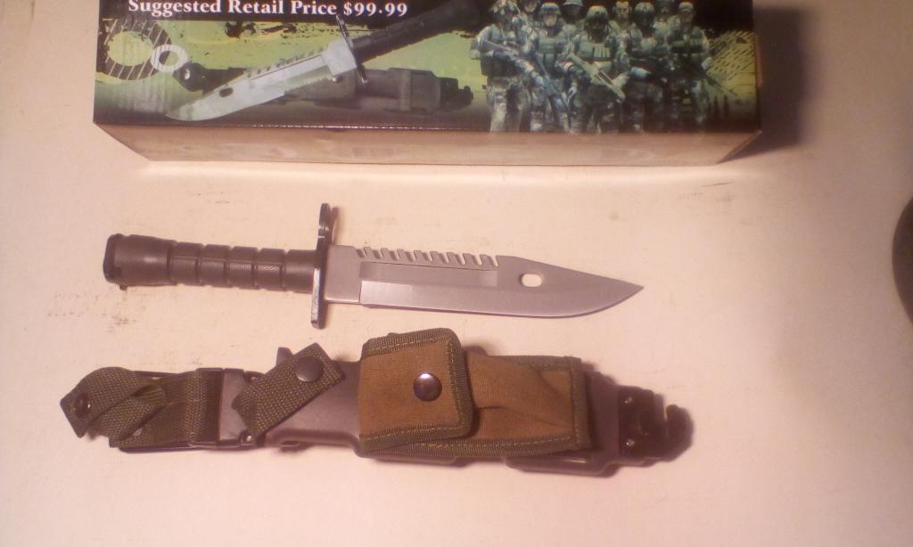 М10  АМЕРИКАНСКИЙ ШТЫК - НОЖ К ВИНТОВКАМ СЕМЕЙСТВА М16 / AR15 /M4