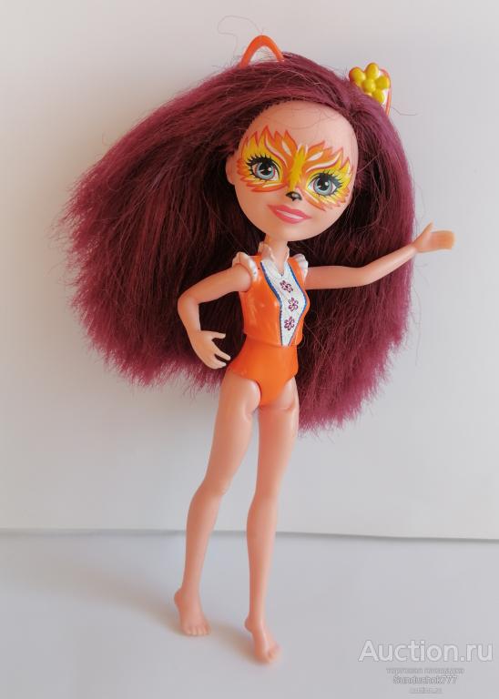 Кукла Enchantimals "Felicity Fox. Фелисити Лиса" Куколка Энчантималс. Indonesia Mattel, 2016. 16 см.