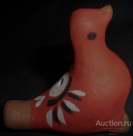 Игрушка-свистулька Горлица. Народные промыслы СССР