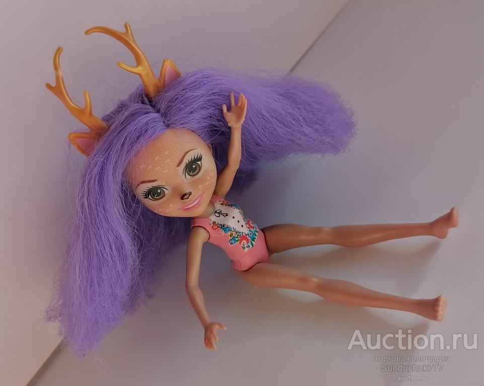 Кукла Enchantimals "Danessa Olenny. Данэсса Олень" Энчантималс. Indonesia. Mattel, 2016. 18 см.