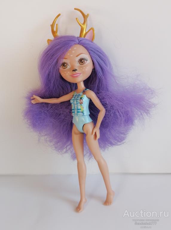 Кукла Enchantimals "Danessa Olenny. Данэсса Олень" Куколка Энчантималс. Mattel, 2016. Рост 18 см.