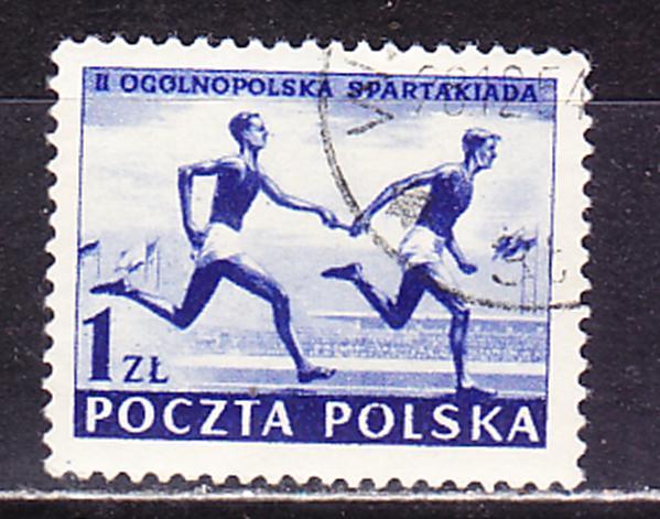 Польша, спорт, гаш, 1954 г.