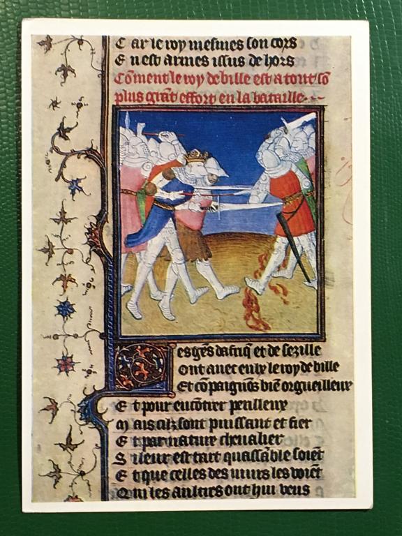 Мастер коронации св. девы Марии. Битва римлян с Биласом. 1983 г.