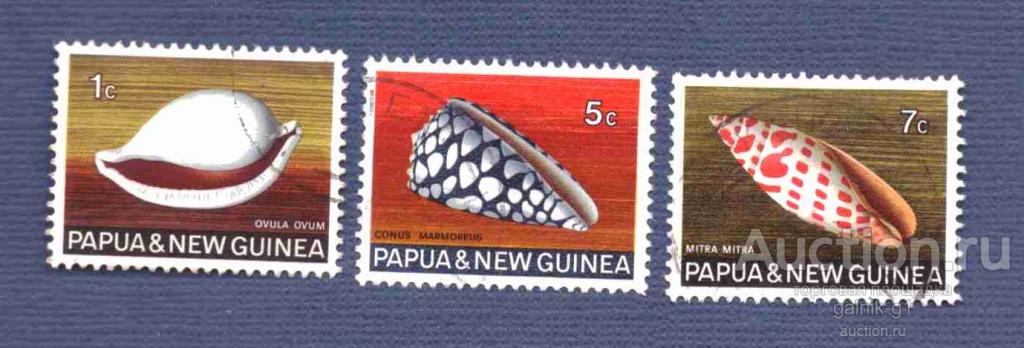 Папуа  Новая  Гвинея     гашеная    фауна   №   4018