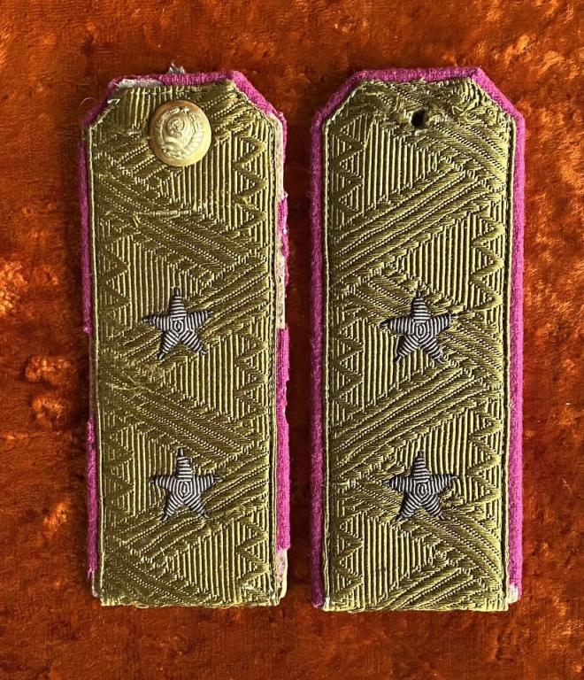 Погоны полевые генерал-лейтенанта инженерных войск РККА