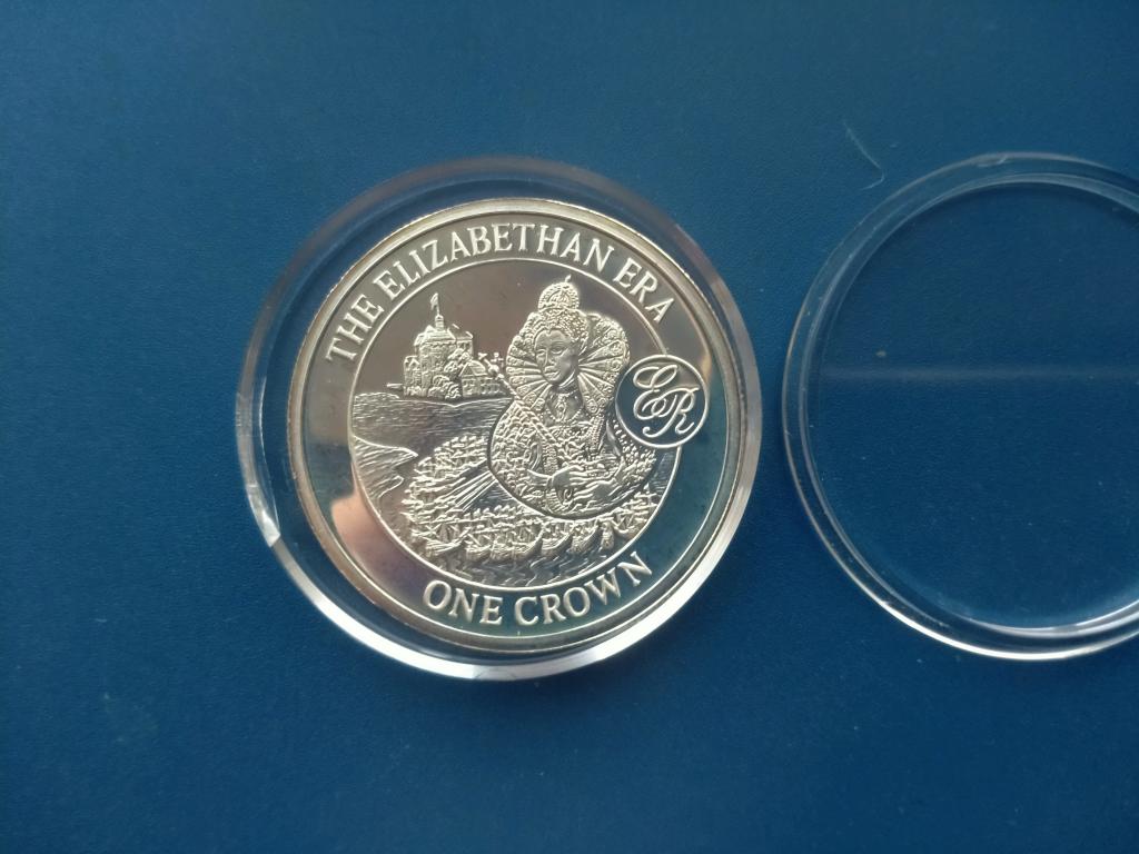 Гибралтар 1 крона 2008 год. Королева Елизавета II