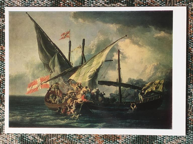 Пьер Жак Волер. Абордажный бой. 1986 г.