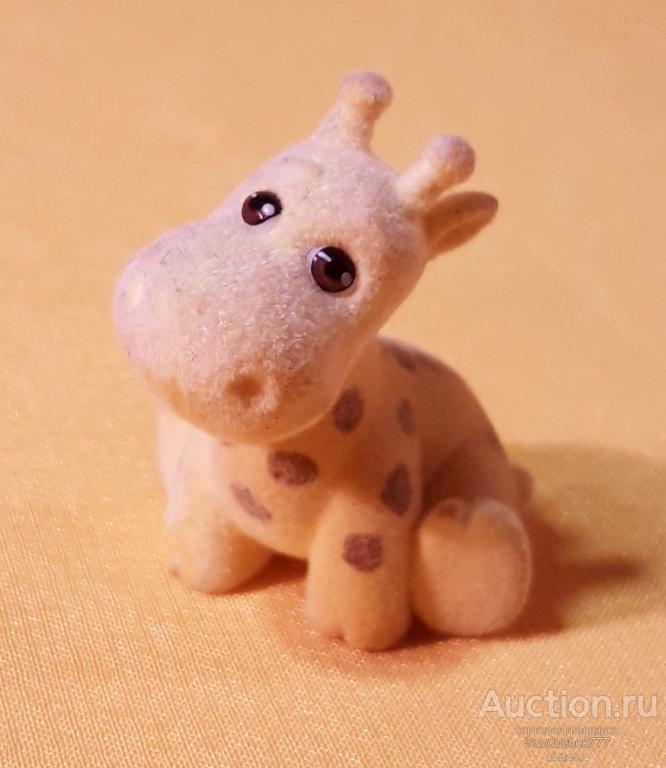 Игрушка Фигурка Жираф "Давай играть Жирафик" Fresh Toys 2010. Фреш Тойс. Бархатная.