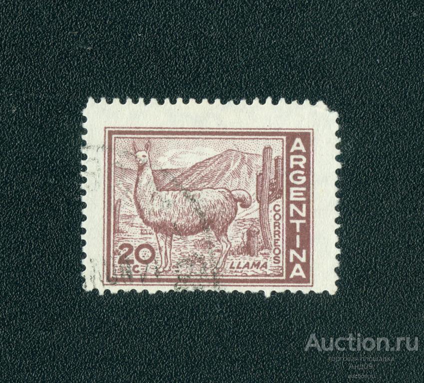1961 г. Аргентина – Лама (0736е)