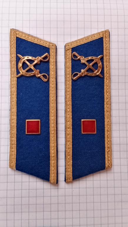 Петлицы мл. лейтенанта кавалерии РККА.  копия