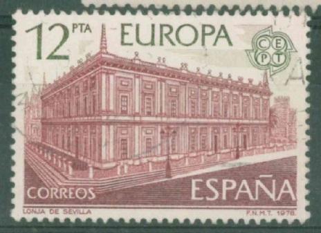 Испания 1978 Mi# 2367   Архитектура Европа Септ