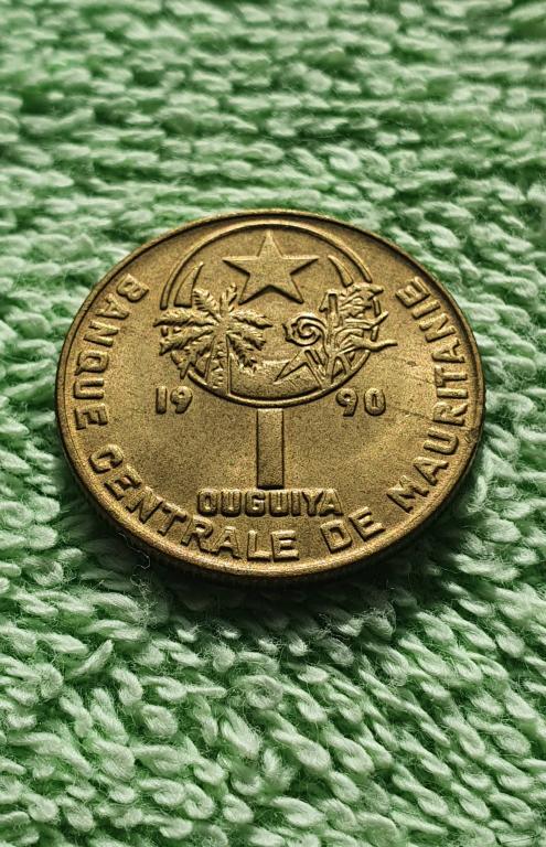 1 угия, 1990 г, Исламская Республика Мавритания