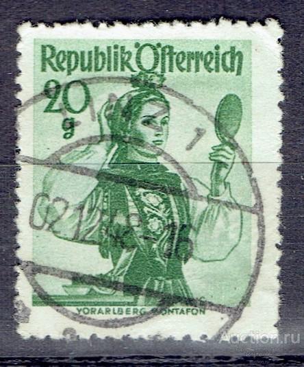 1948 Австрия Мих 897 гаш