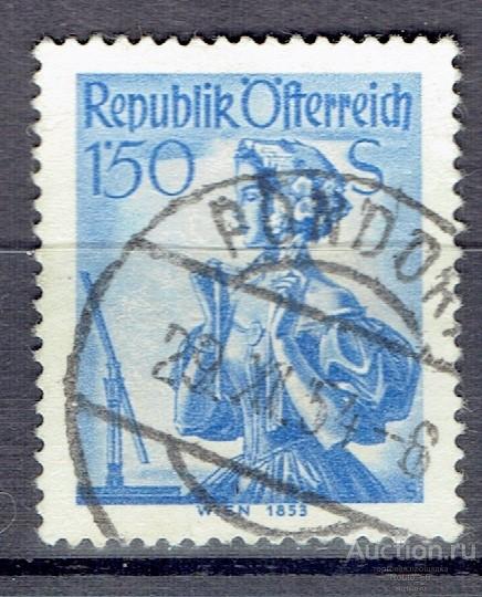 1951 Австрия Мих 916 гаш