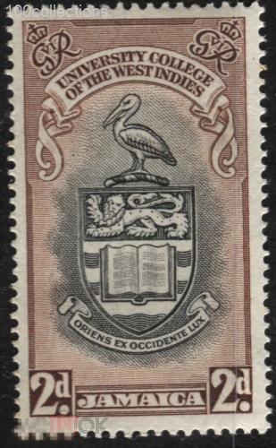 jm1951_151 Ямайка. Университетский колледж Вест-Индии ** 