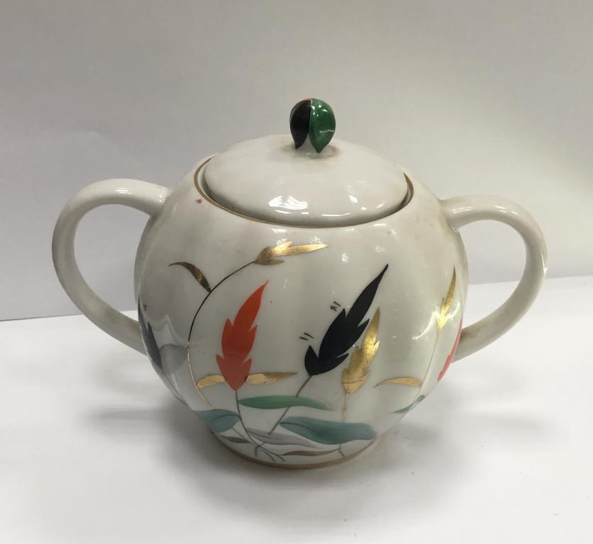 Сахарница ЛФЗ фарфор СССР