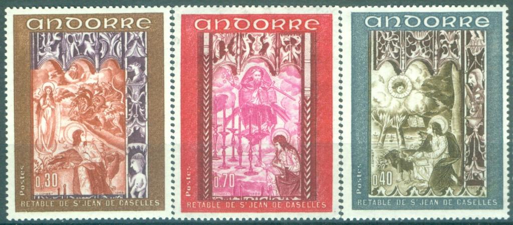 Андорра серия Св. Иоанн негашеная**