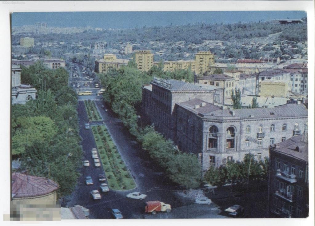 su1975 Ереван. Улица Саят-Нова. Фото В.Колинова. ДМПК [чистая] 