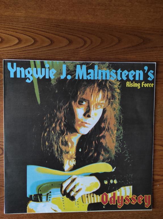 Пластинка J. Malmsteen Rising Force Odyssey1988 Soviet Union