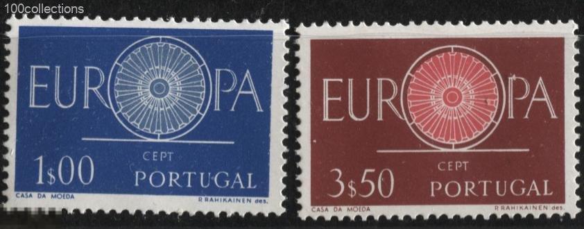 pt1960.1043_898-99 Португалия. Европа  СЕПТ ** MNH 4.5 евро(2018) 