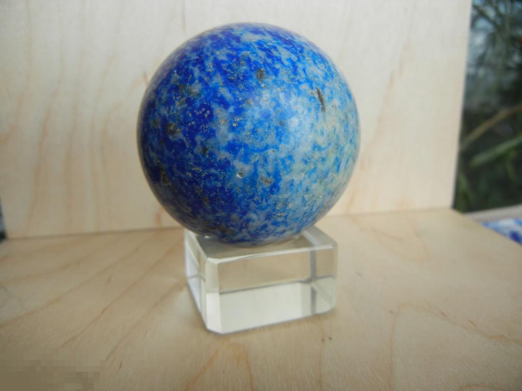 Шар ! Лазурит ! ⌀ 44 мм ! РАСПРОДАЖА ! торг уместен ! #К№1 