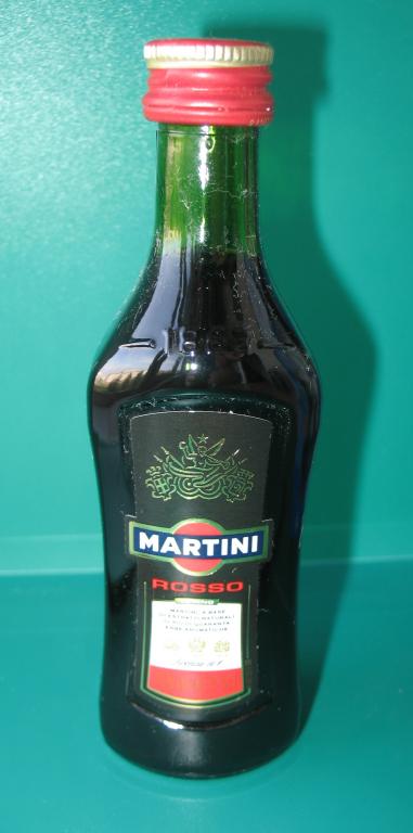 Мини - бутылочка, Напиток "MARTINI ROSSO" Мартини, стекло / 0,05 л - 50 мл