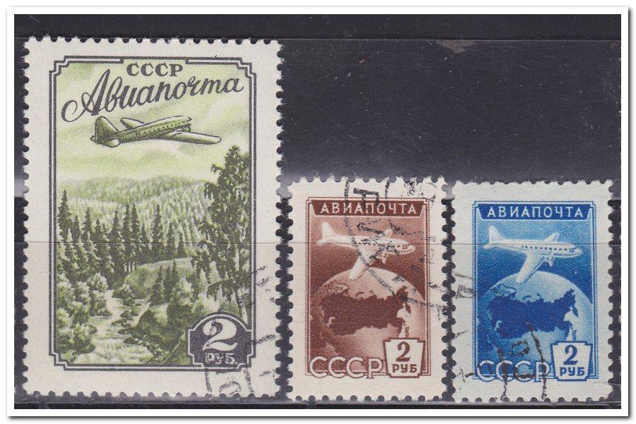 1955 стандарт авиапочта 3 марки гаш