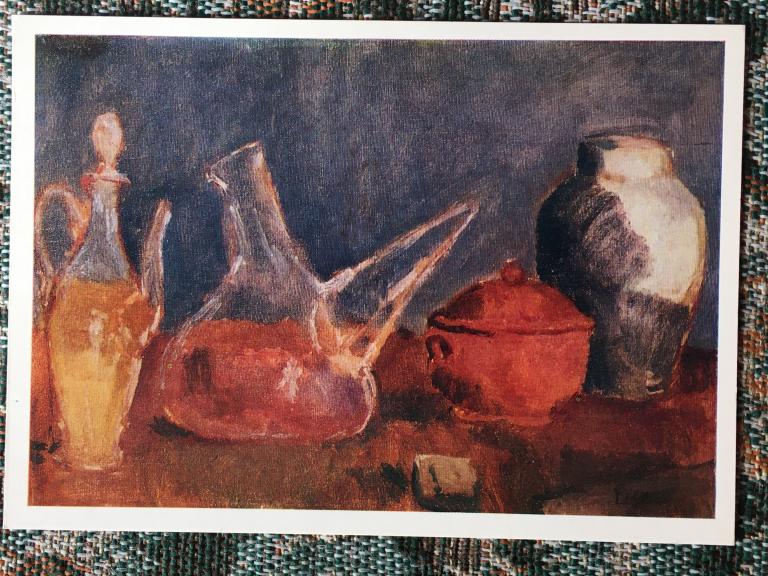 П. Пикассо. Стеклянная посуда. 1981 г.