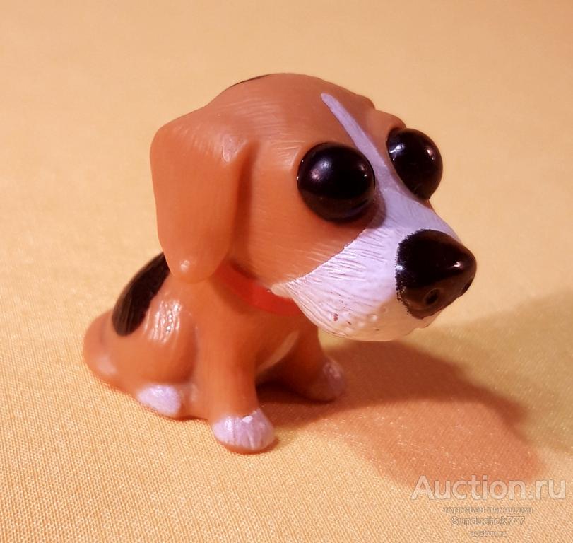 Игрушка Фигурка "Artist. The Dog Collection" Собачка, Щенок Бигль. 3,6 см.