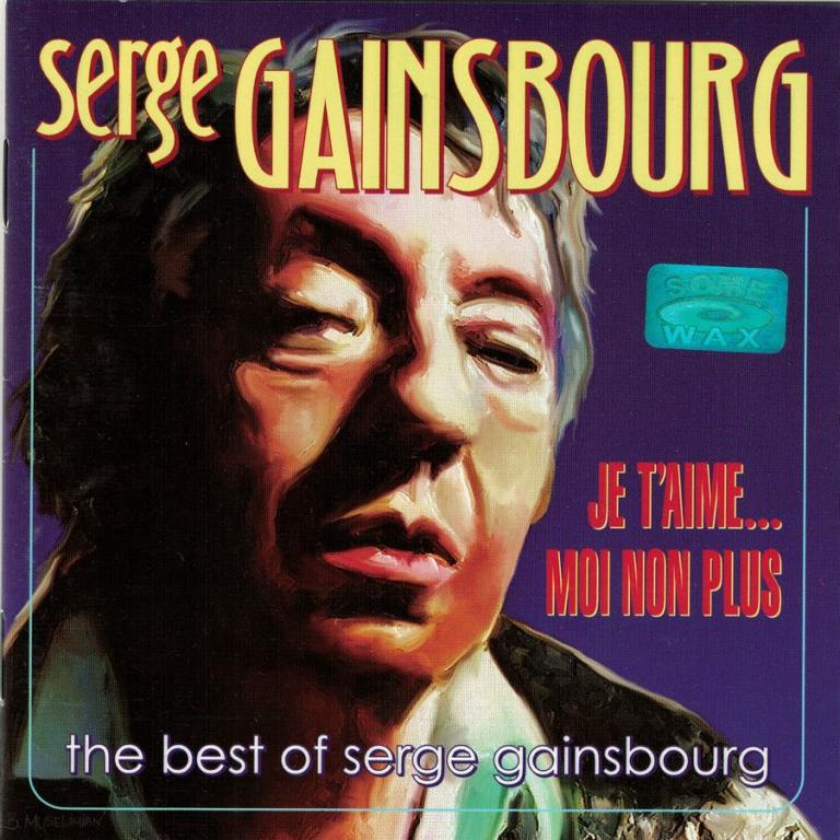 SERGE GAINSBOURG - The Best Of (CD, Russia)